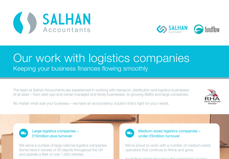 Our work with logistics companies